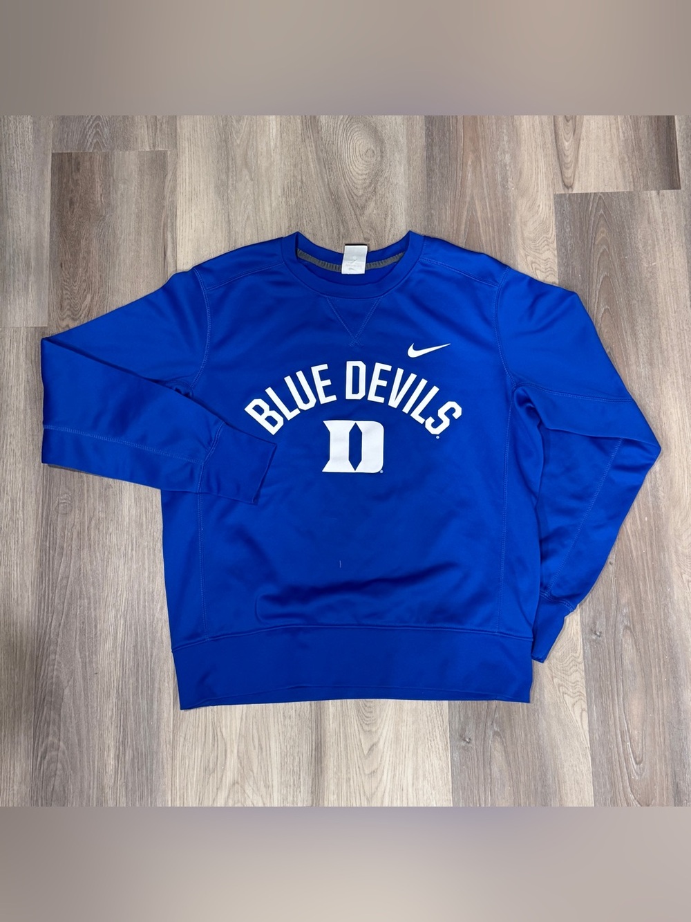 Nike Blue Devils Crewneck Sweatshirt - Blue